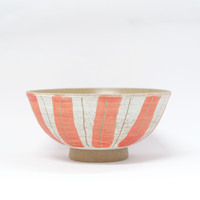 Rice Bowl Stripe Aka 11.5cm
