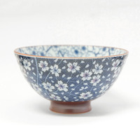 Rice Bowl Sakura Blue 12.2cm