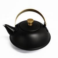 Tea Pot Stylish Black