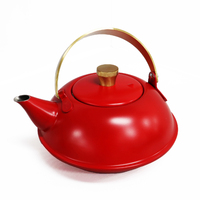 Tea Pot Stylish Red