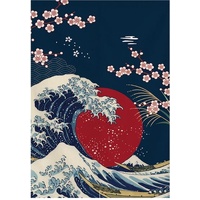NOREN Wave Ume Curtain
