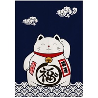 NOREN Lucky Cat Curtain