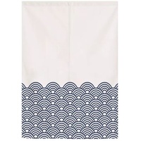 NOREN Ocean Wave Pattern curtain
