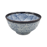 Bowl 17cm Blue Ocean Wave