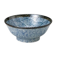Bowl 21cm Blue Ocean Wave 