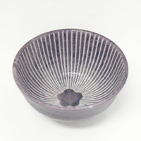 Rice Bowl Ume Tokusa Purple 11.8cm