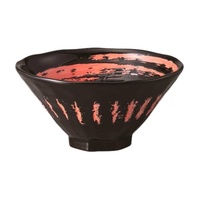 Ramen Bowl Red&Black 19cm