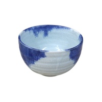 Bowl 16.5cm White & Blue Snow