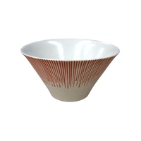 Bowl 19cm Fuji White/Pink