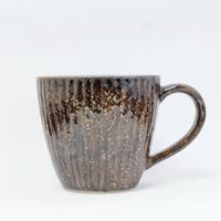 Mug Cup Brown Textured Mug