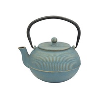 Iron  Tea Pot Blue 0.8L