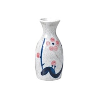 Sake Server 180cc Tokkuri White Ume Flower