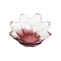 Small Dish Hana Glass Bordeaux 8.3cm