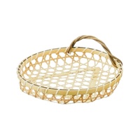Handheld Bamboo Basket 19cm