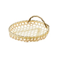 Handheld Bamboo Basket 15cm
