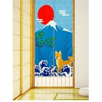 NOREN Shibainu Fuji Curtain